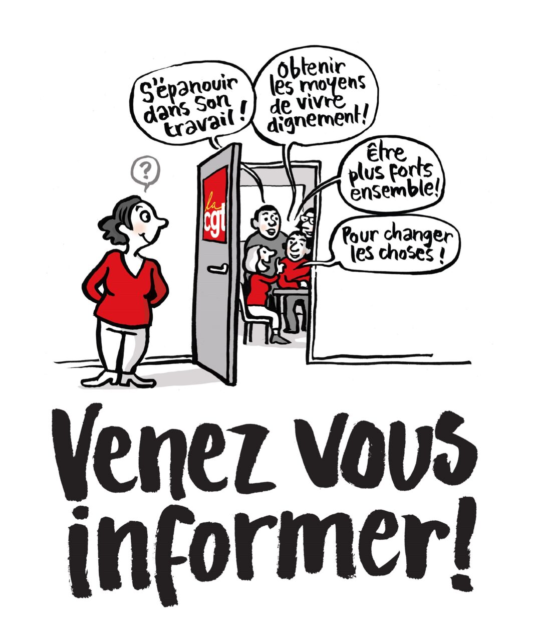infos au local CGT
